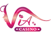 Logo VIA — vendor kasino live silver tier resmi MegaWin777